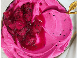 Pulpa de pitaya roja