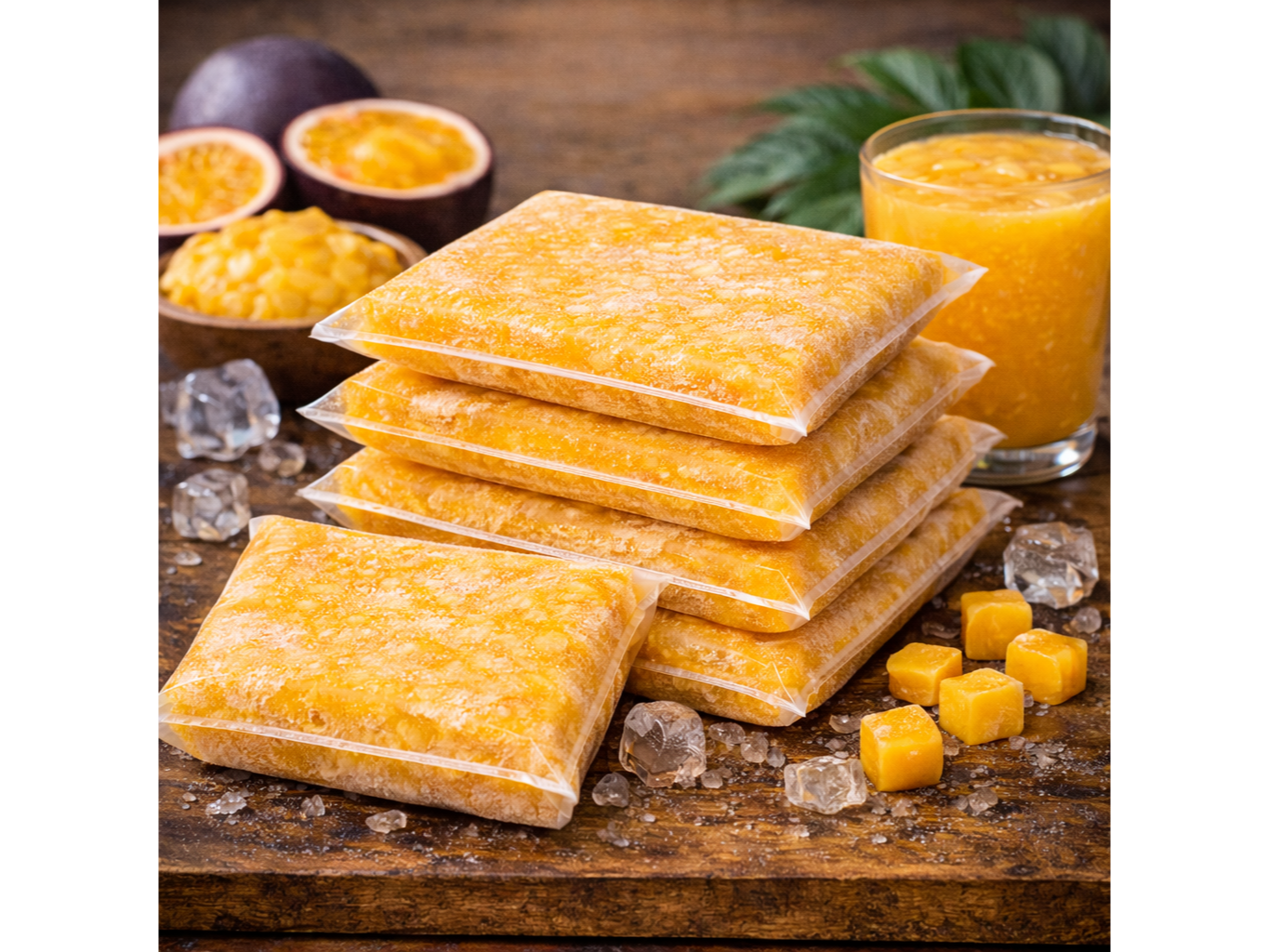 Pulpa de maracuyá sin semillas