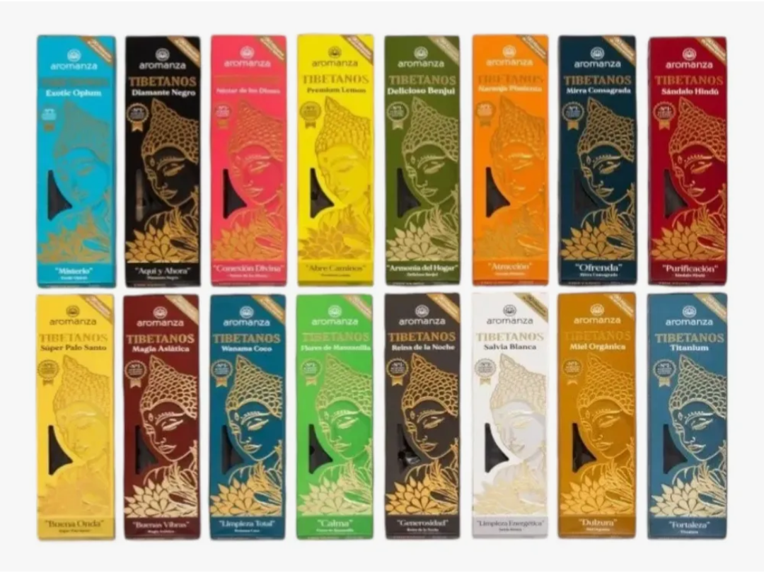 Tibetanos sahumerios de Aromas de Paz