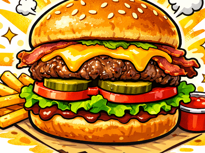 3 hamburguesas simples