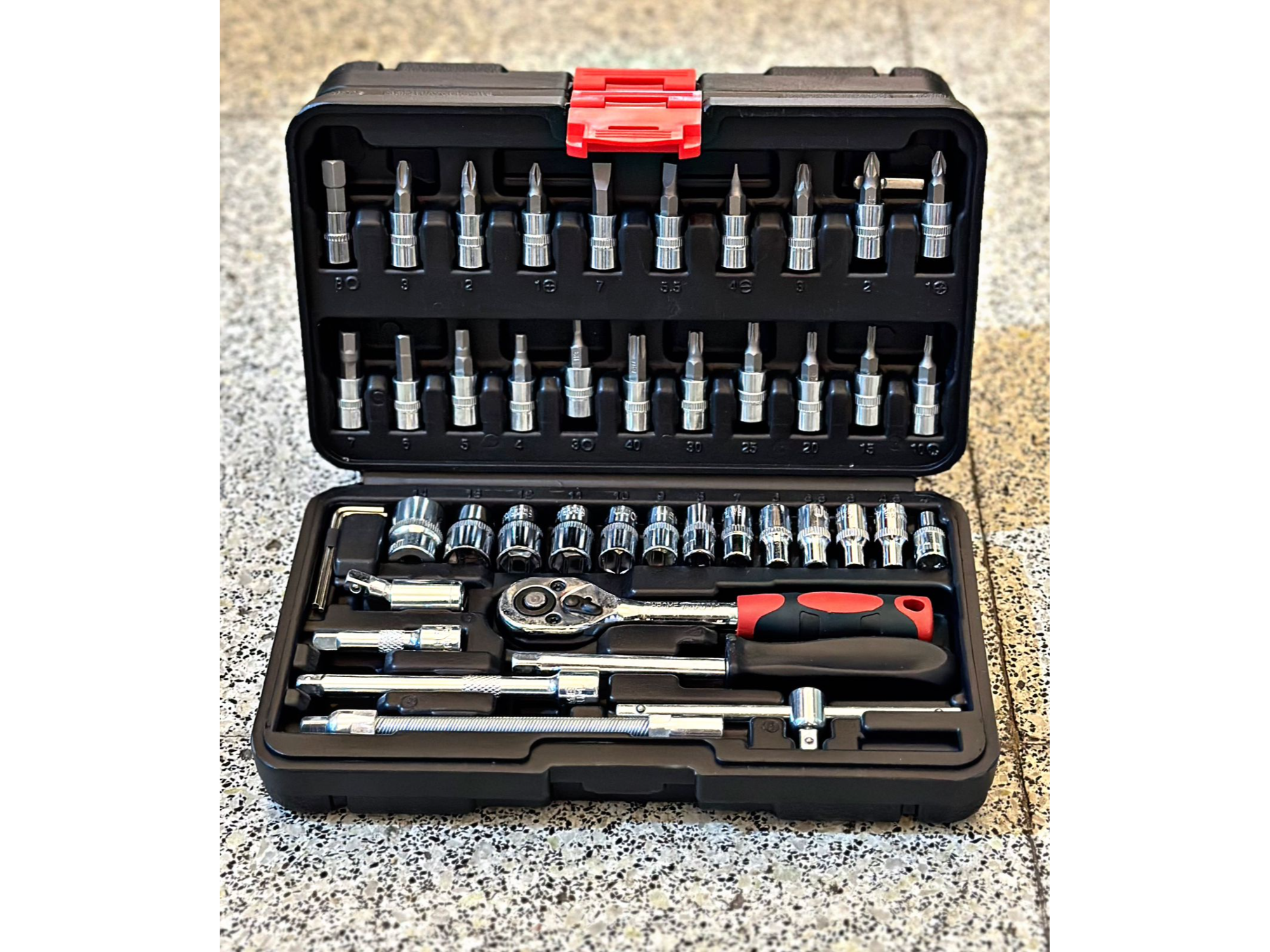 CAJA DE TUBO 46 PIEZAS
