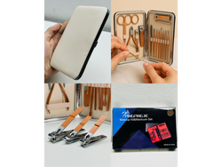 SET DE MANICURA Y MAQUILLAJE 16 PIEZAS