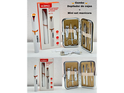 DESPILADOR DE CEJAS + MINI SET DE MANICURA