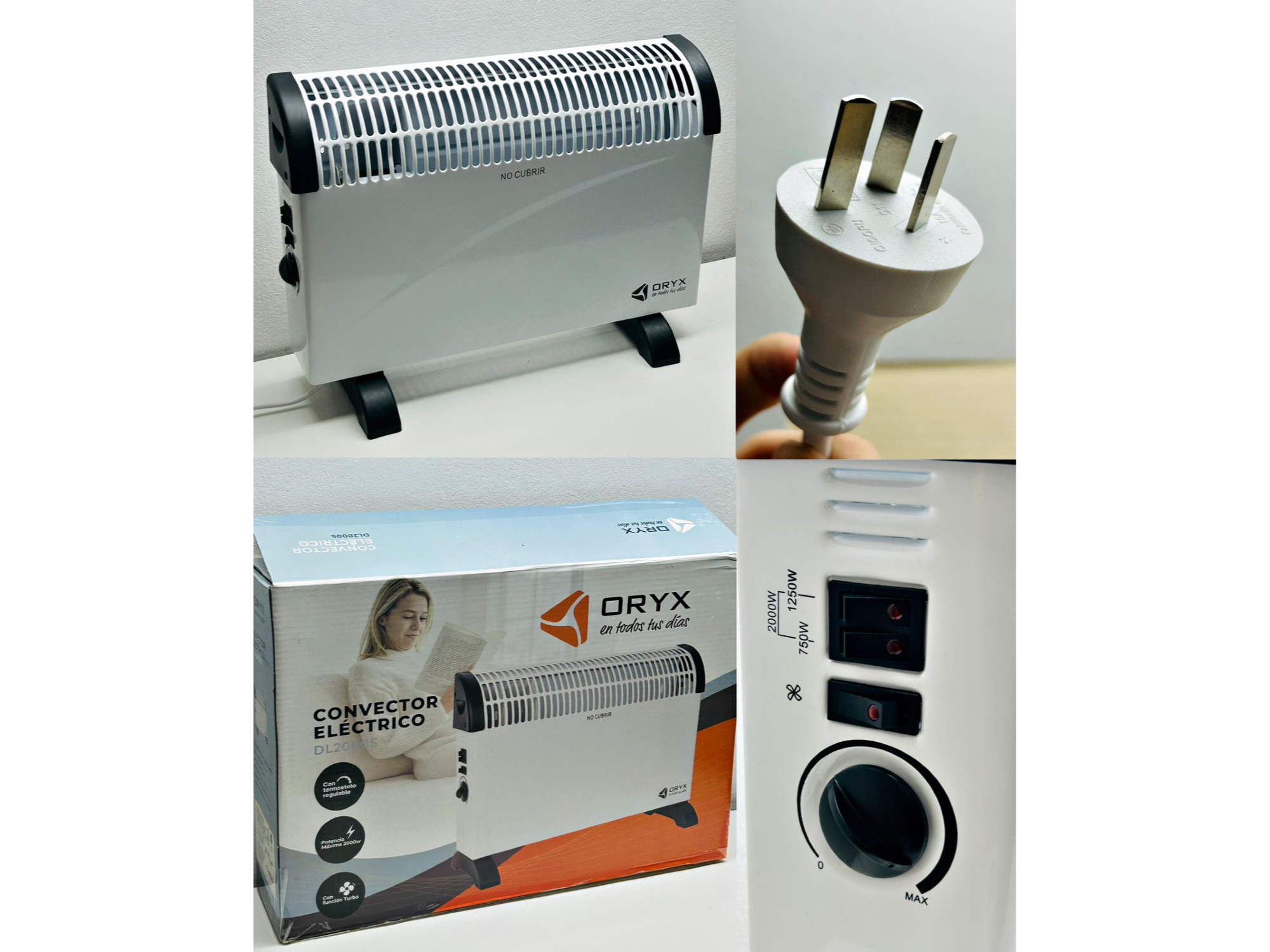 CONVECTOR ELÉCTRICO ORIX