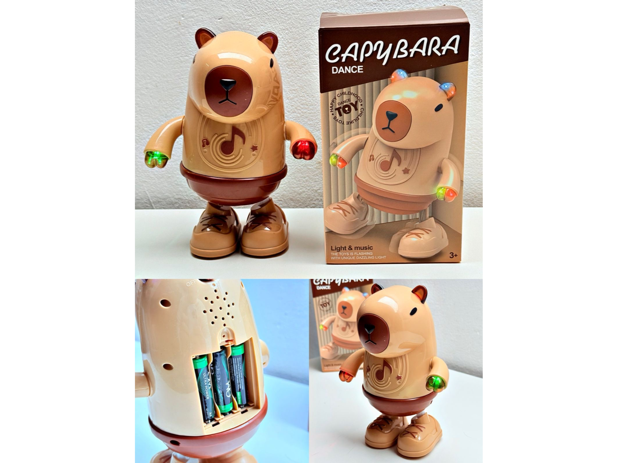 MUÑECO BAILARIN CAPIBARA
