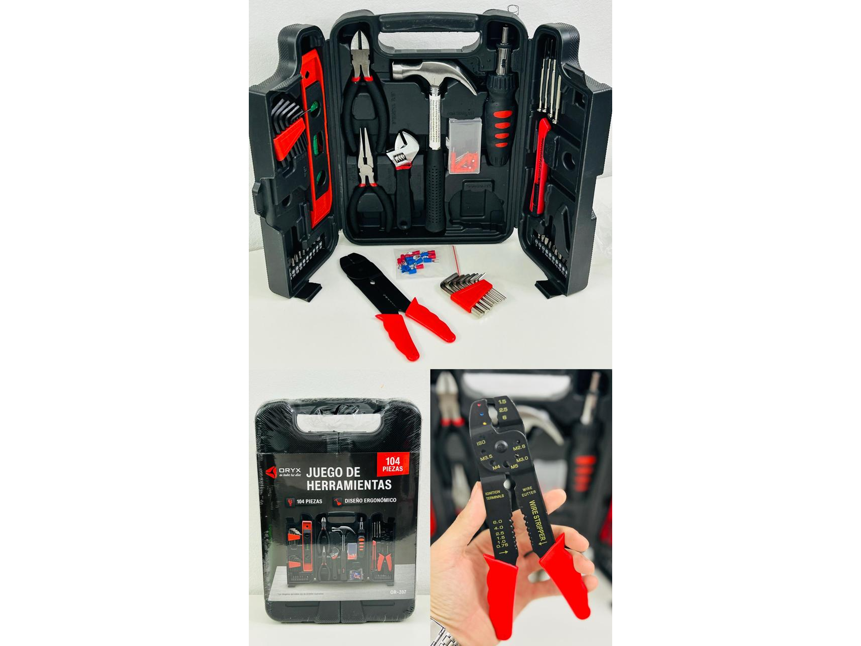 SET DE HERRAMIENTAS 104 PIEZAS