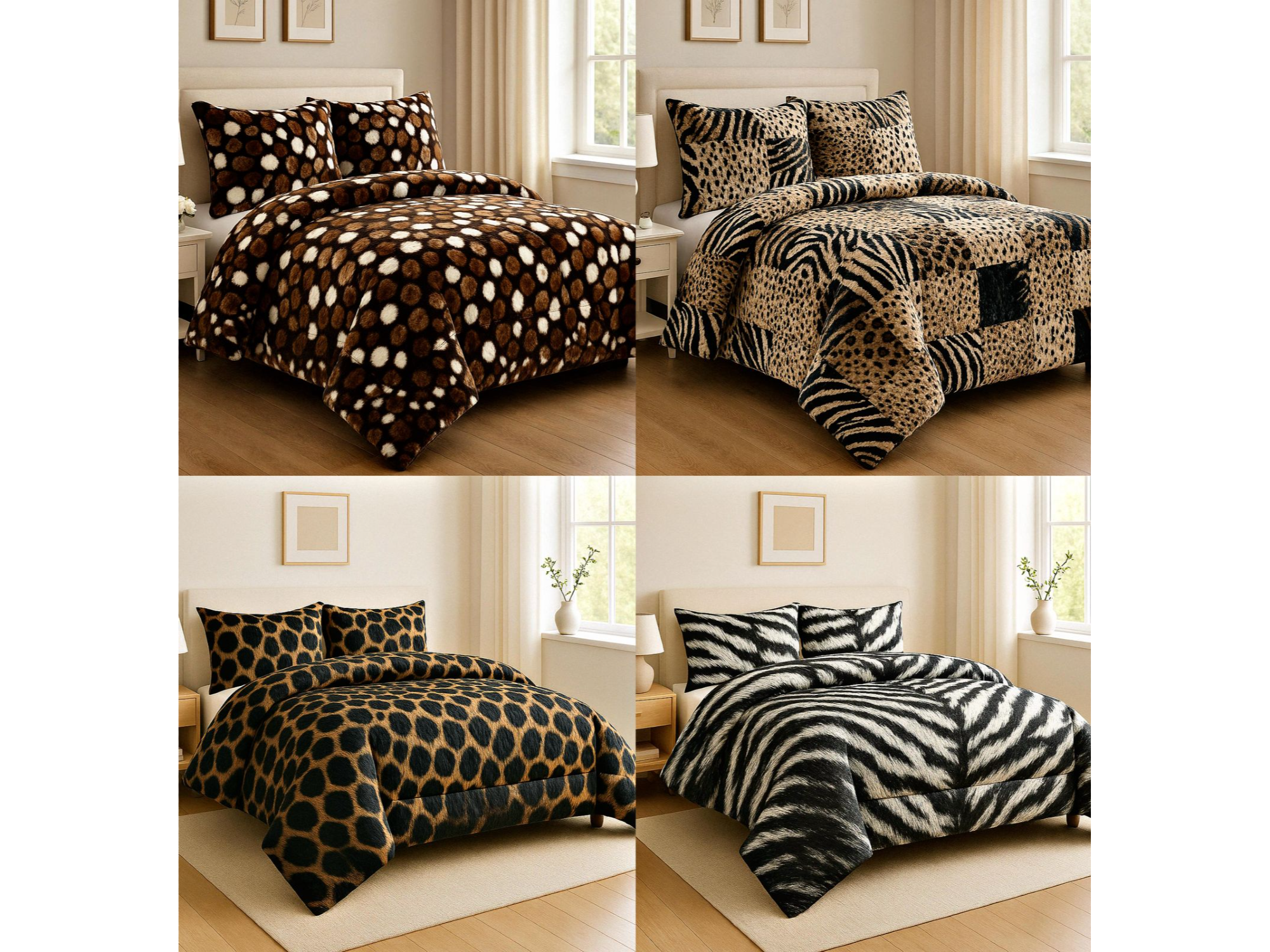 ACOLCHADO DISEÑO ANIMAL PRINT