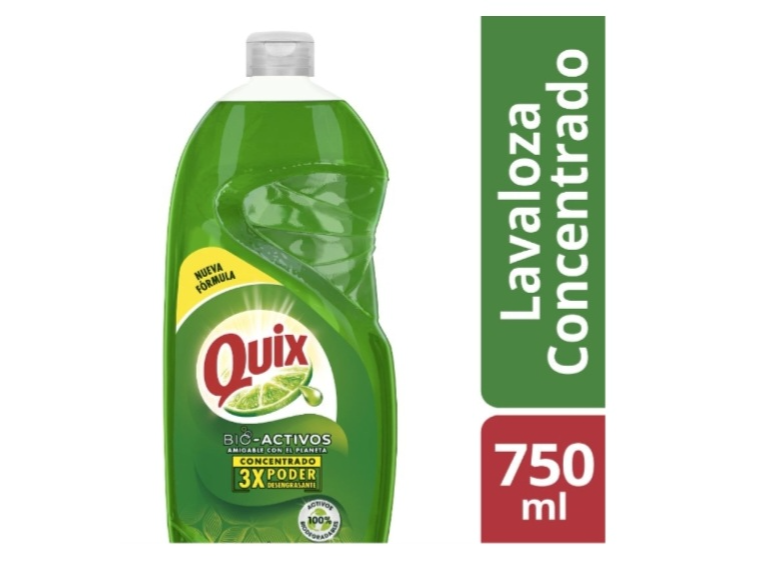 LAVALOZA QUIX CONCENTRADO 750ml BIO ACTIVOS