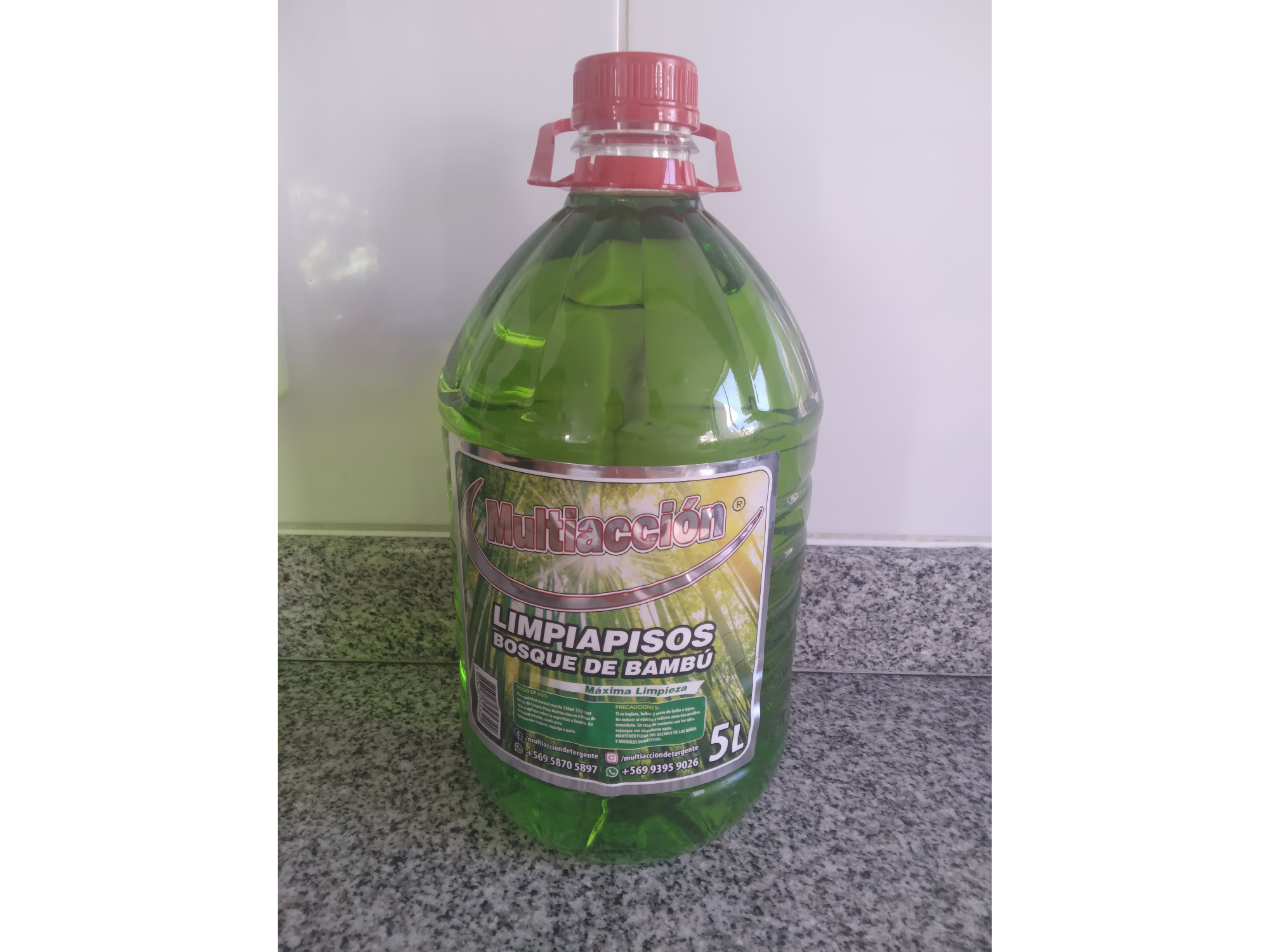 LIMPIAPISOS 5LTS  AROMA BAMBU