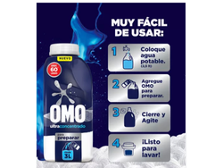 OFERTA 2 OMO 500ml LIQUIDO PARA DILUIR RINDE 3lts c/u