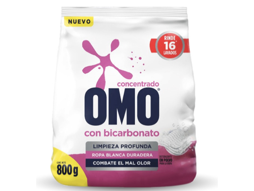 OFERTA  OMO 800 GRS EN POLVO CON BICARBONATO