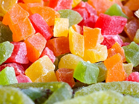 Frutas abrillantadas
