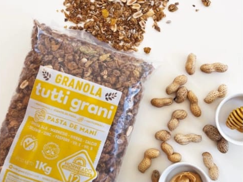 Granola con PASTA DE MANI