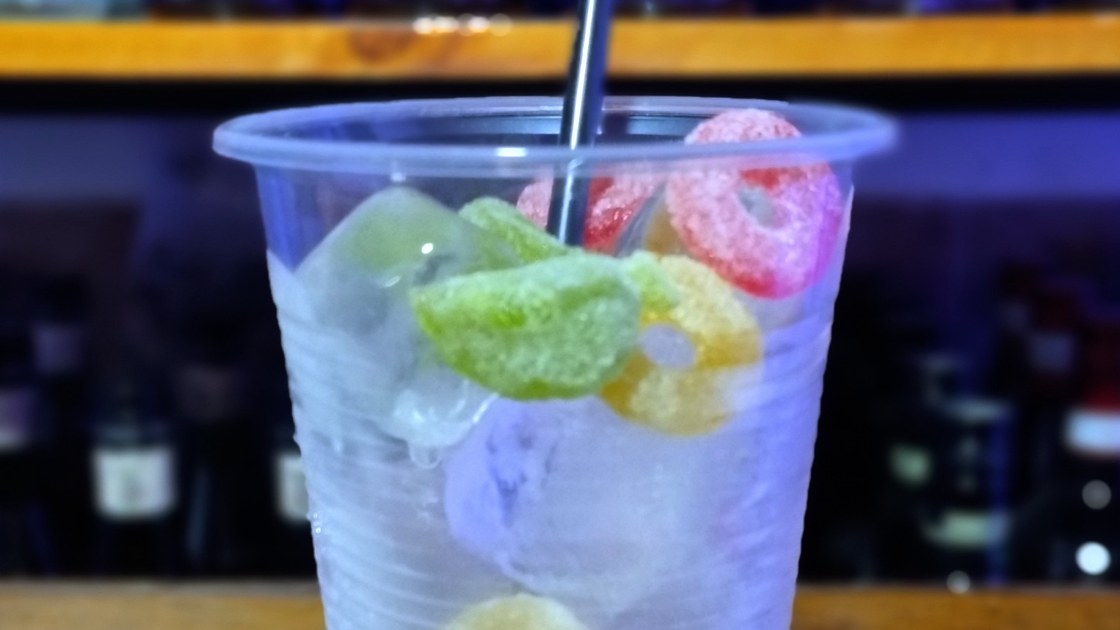 Vaso con Hielo + Gomitas + Sorbete