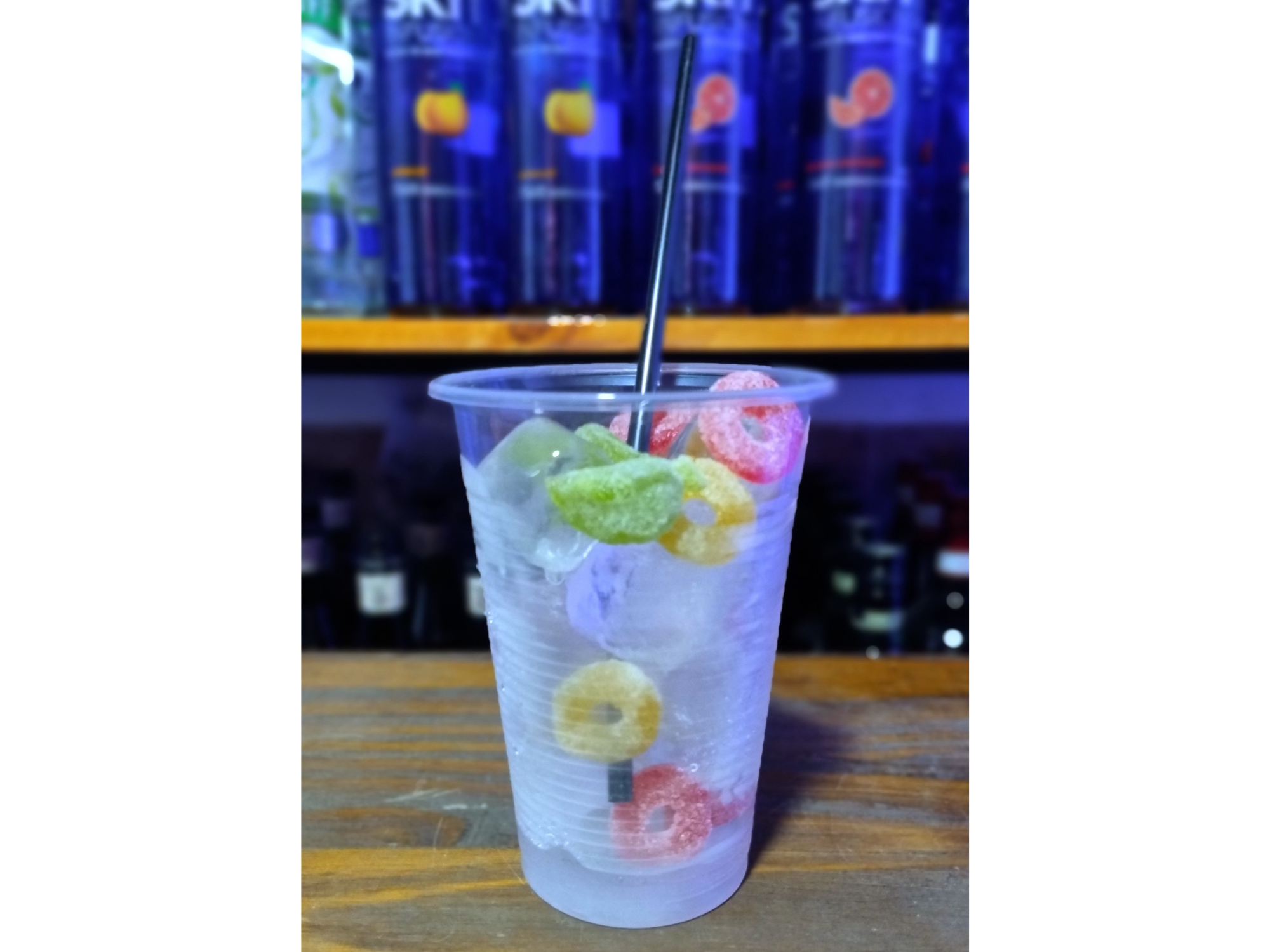 Vaso de 800 CC+ Hielo+ Gomitas