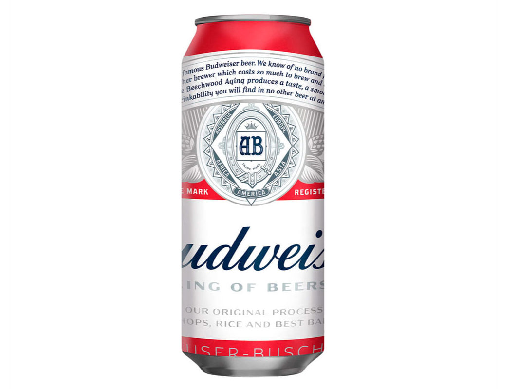 01 Budweiser 473 ML