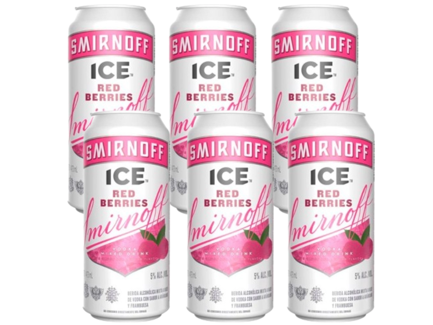 06 Smirnoff  Red Berrisl 473 ML