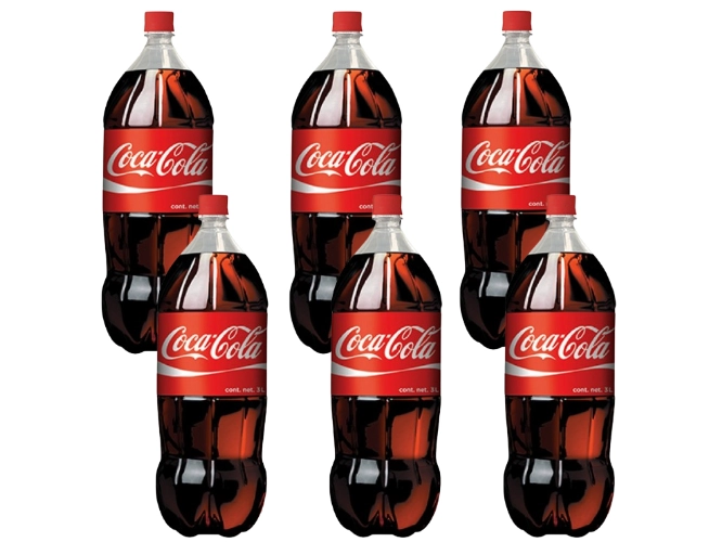 Pack x 06 Coca Cola Descartable 2500 ML