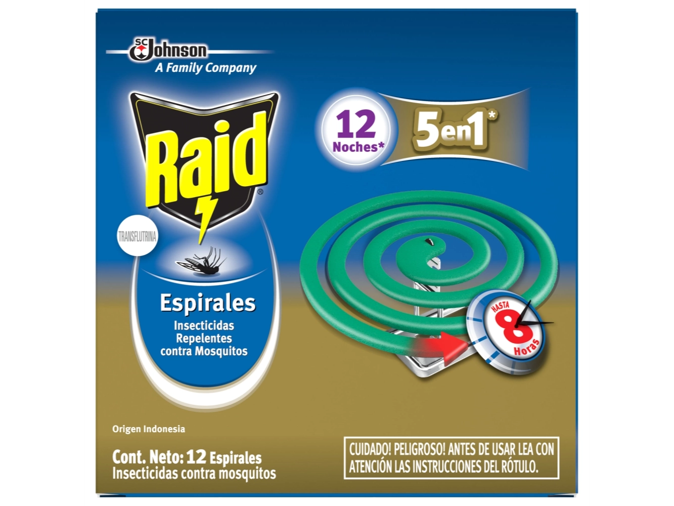 12  Espirales Ahuyenta mosquitos
