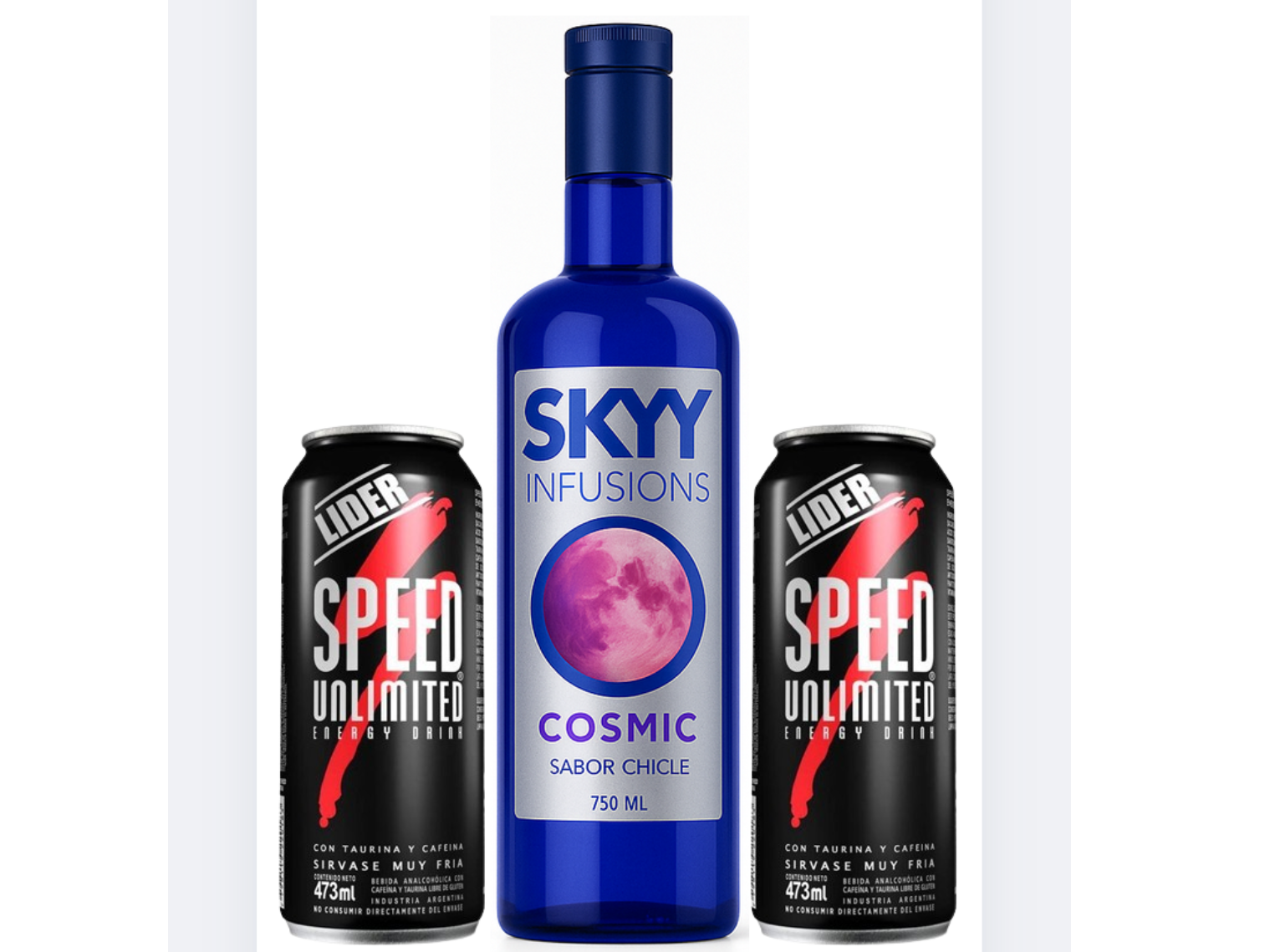 01 Skyy  Chicle + 02 Speed XL