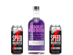 01 Absolut Wild Berrie + 02 Speed XL Zero Sugar