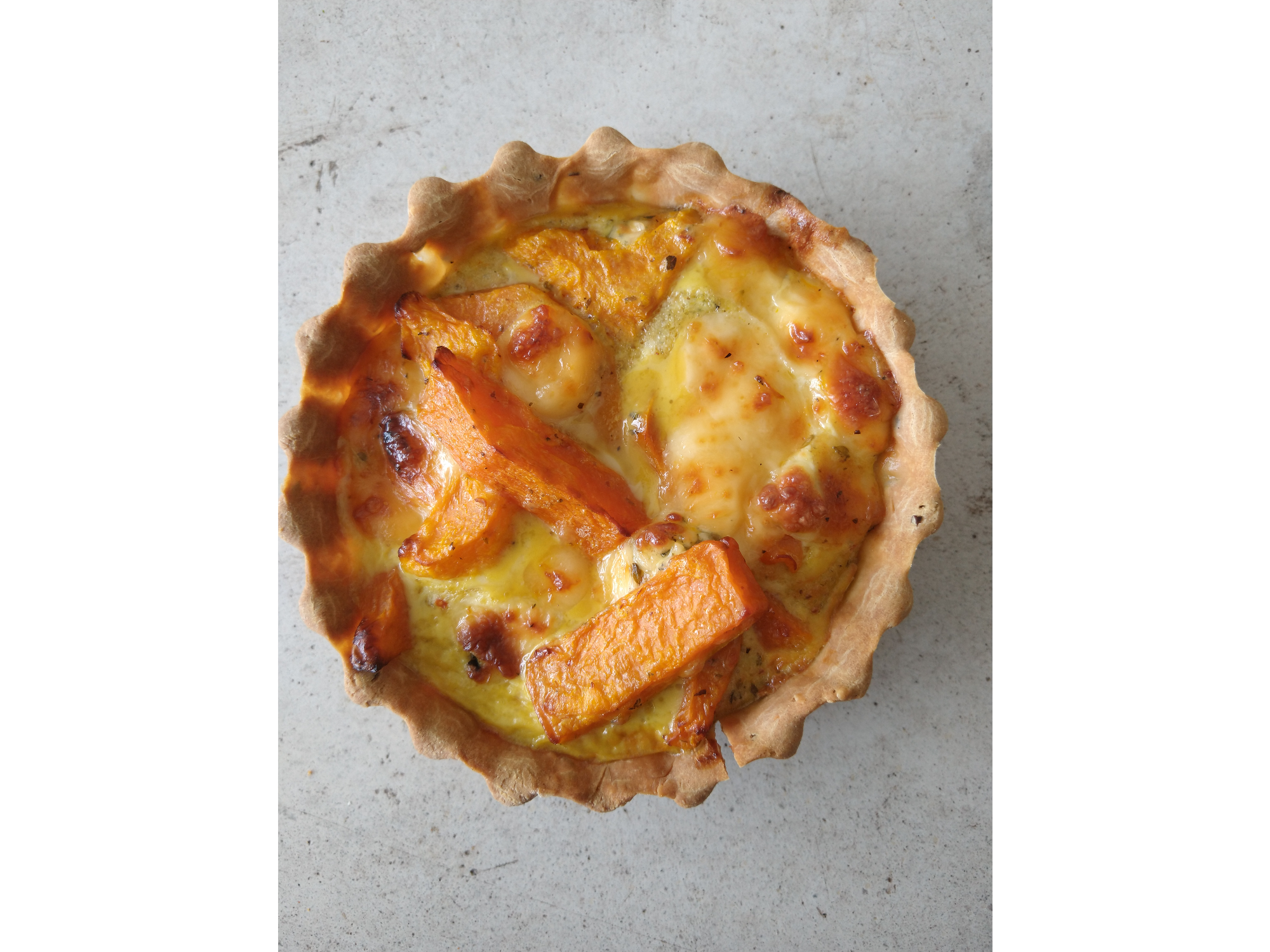 Tarta de calabaza y queso azul KETO
