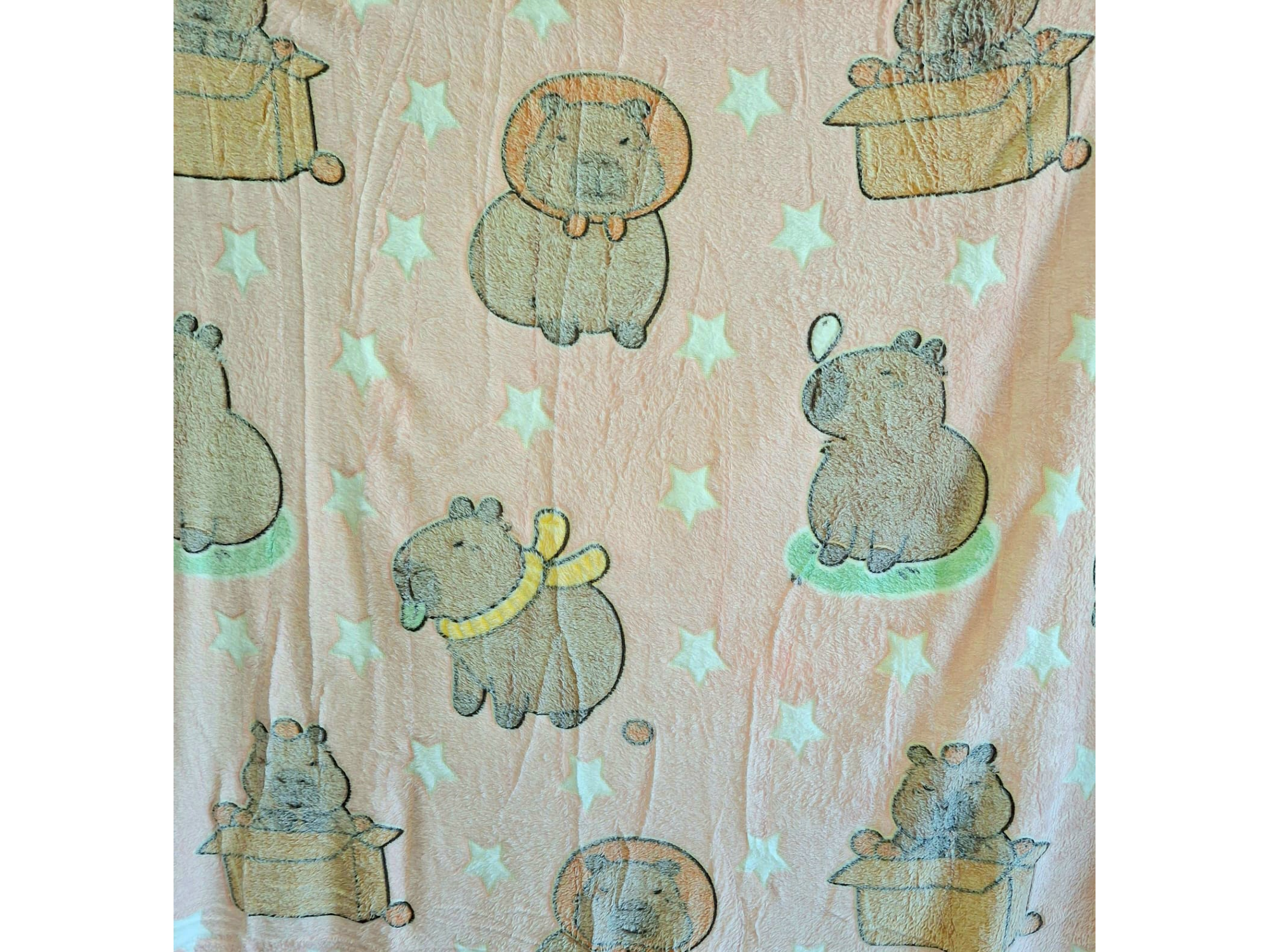 Manta luminosa de Capibara