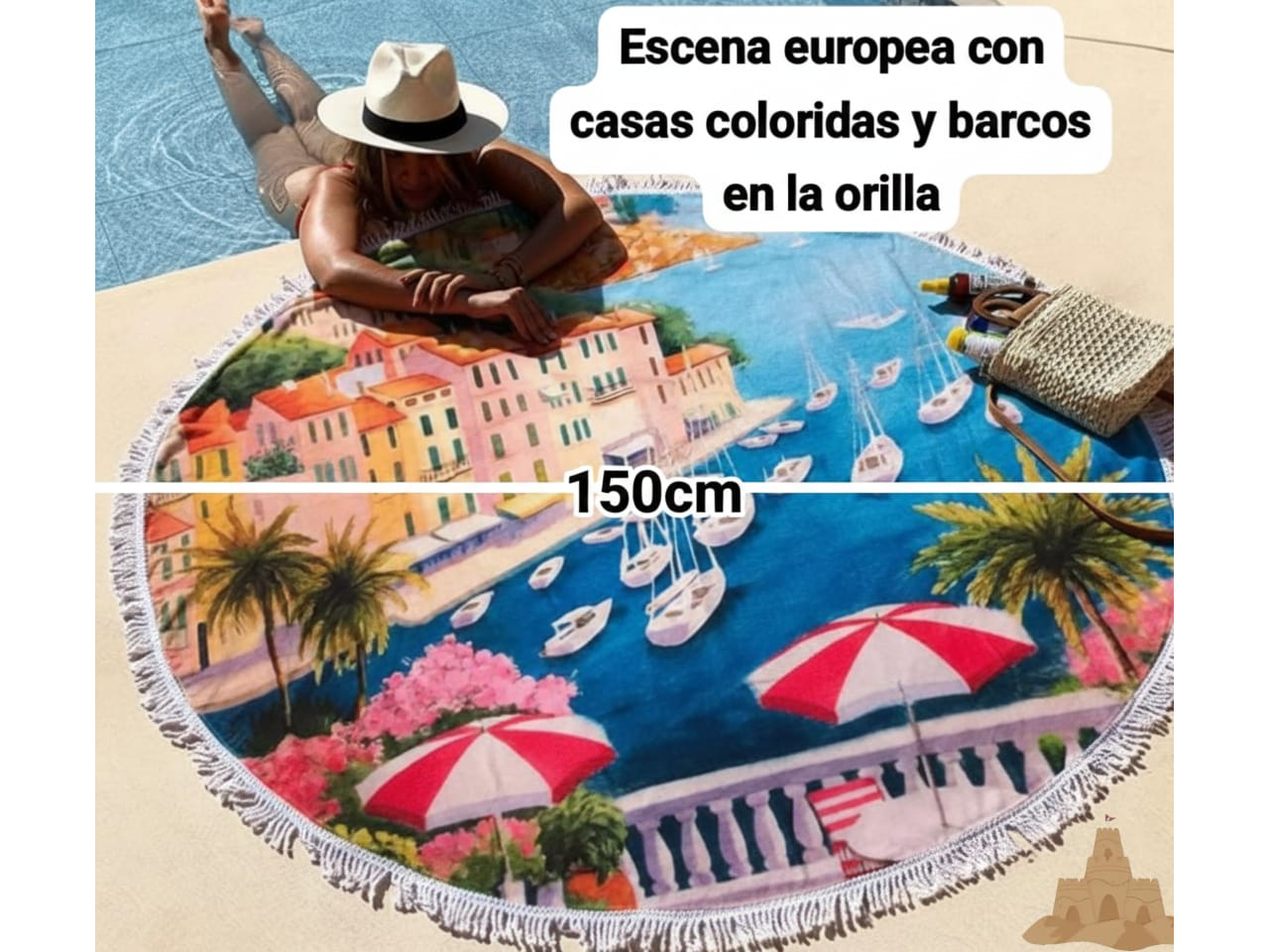 Toallón playero / Lona playera