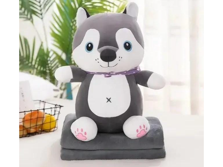 Peluches con manta mk