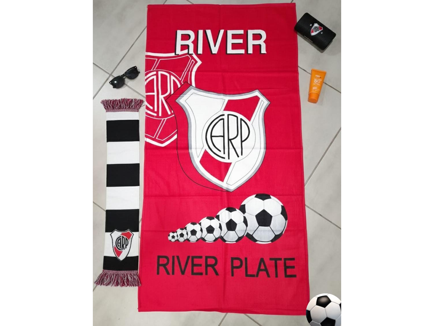 Toallón de River de algodón A2