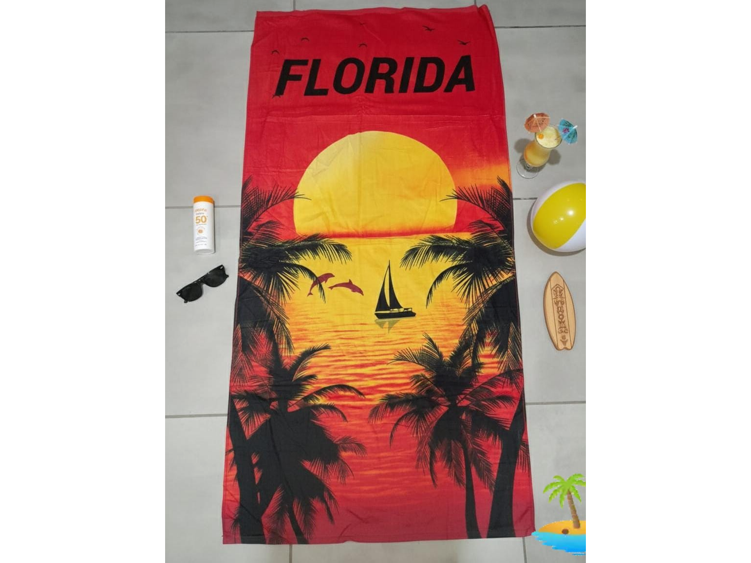 Toallón de algodón