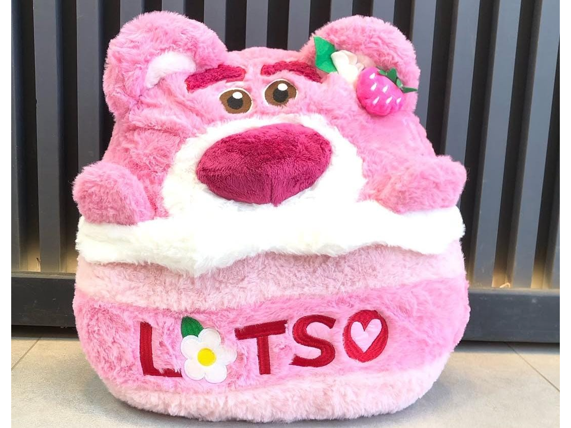 Peluches con manta lotso