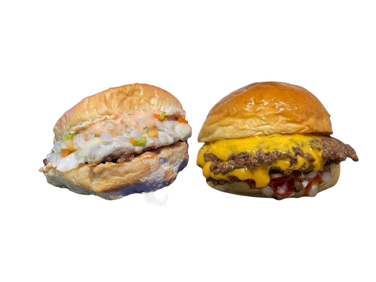 1 burger argenta doble+ 1 burger cheese doble