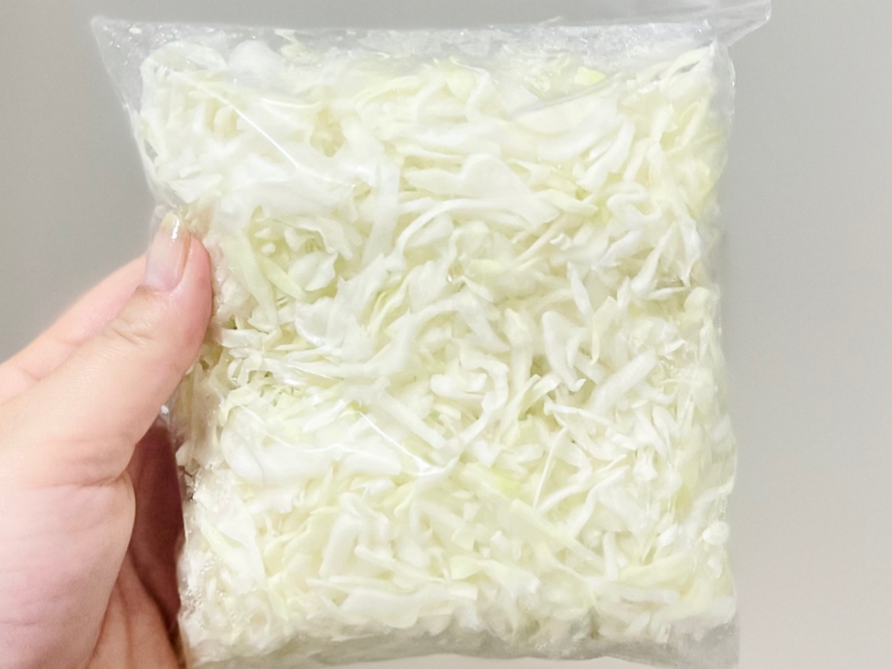 Repollo blanco rayado