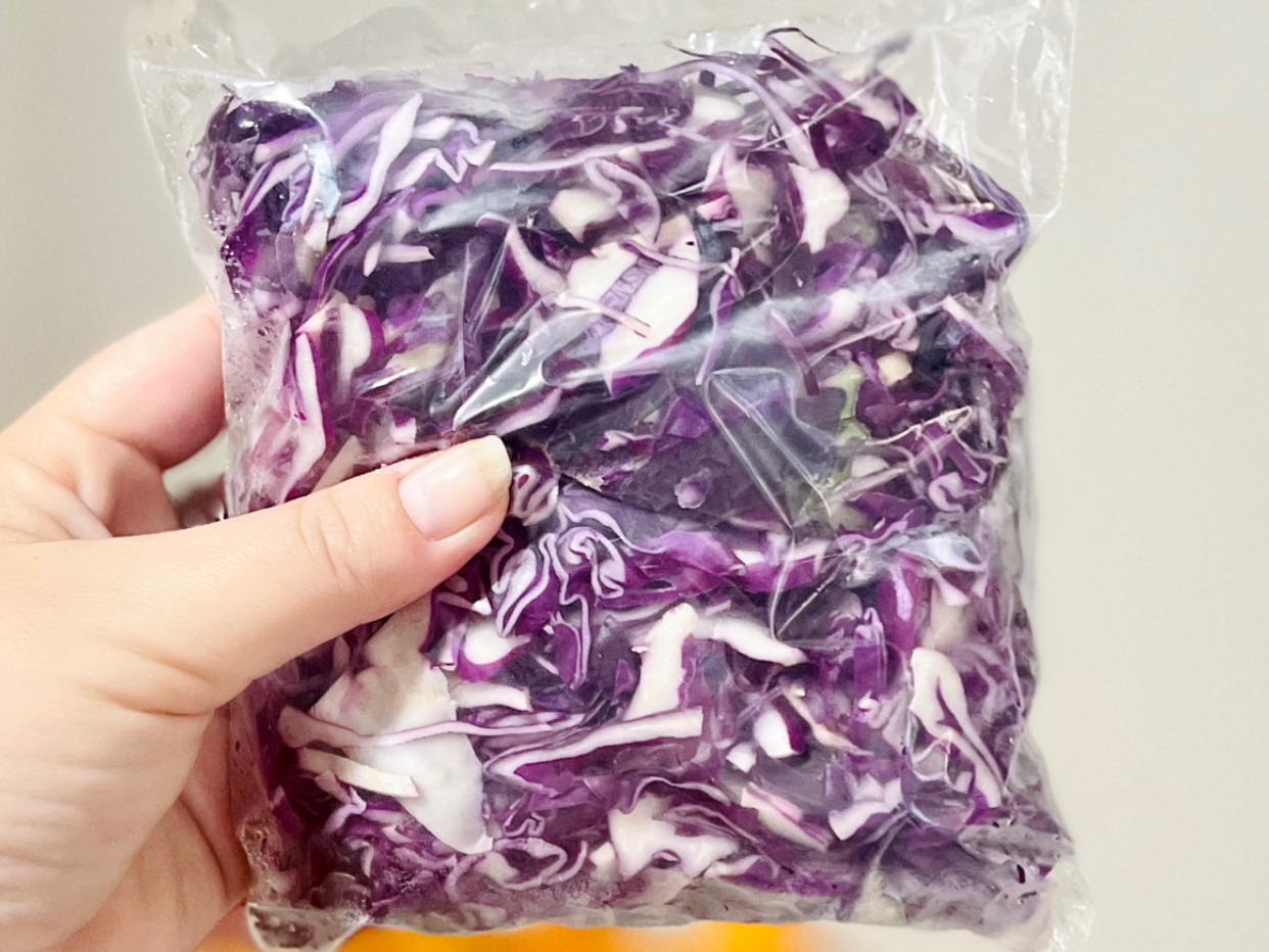 Repollo morado rayado 200gr