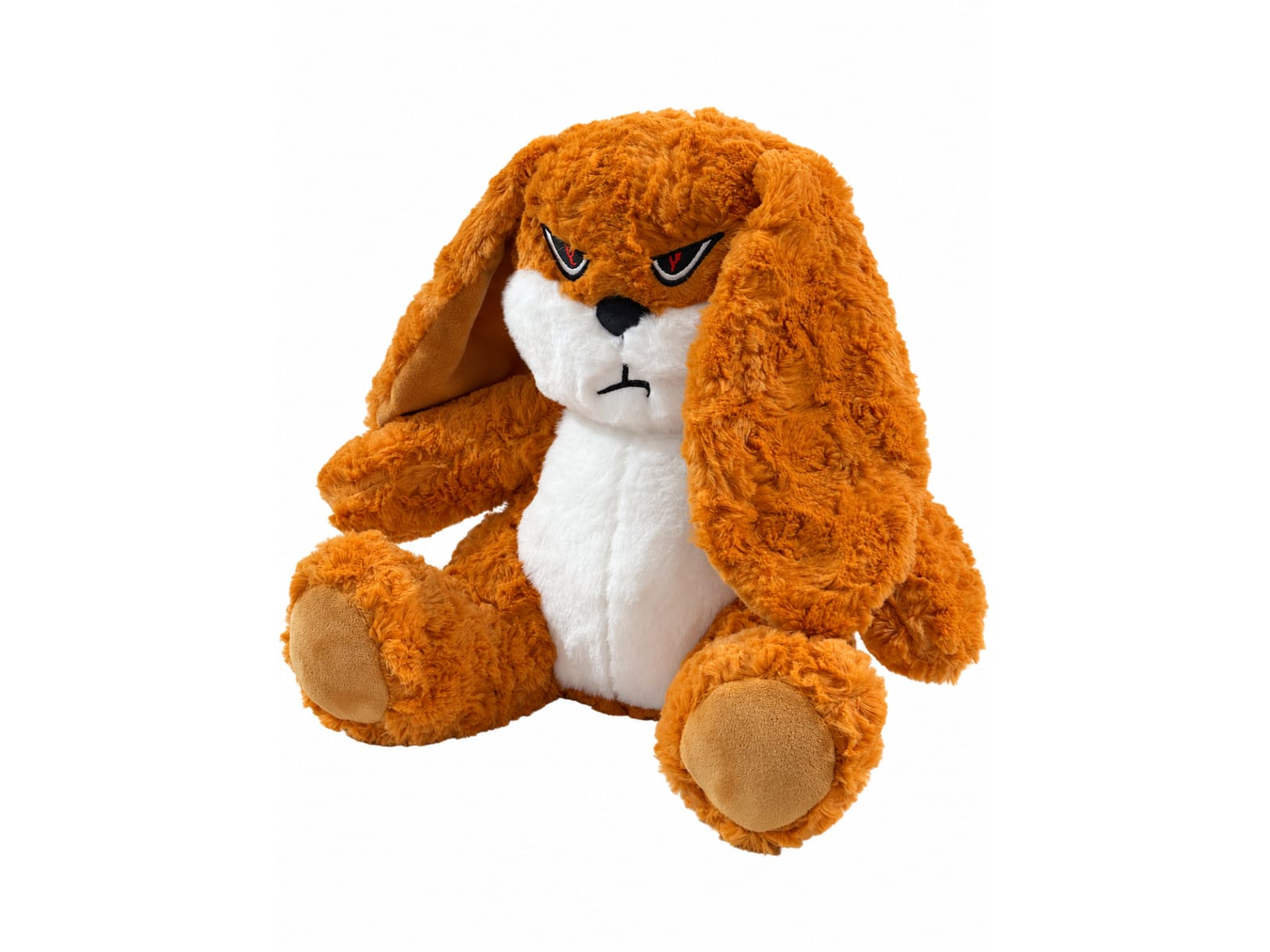 🐰 Conejito Gruñón 40cm - Naranja