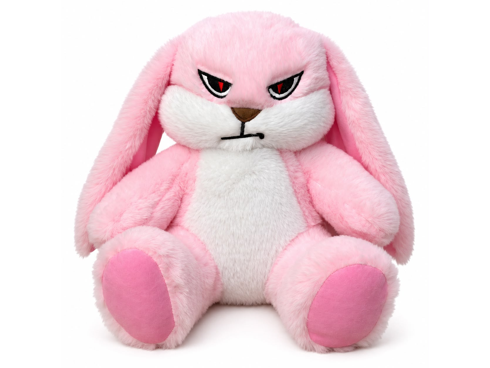 🐰 Conejito Gruñón 40cm - ROSA