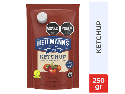 Ketchup hellmanns x 250 grs