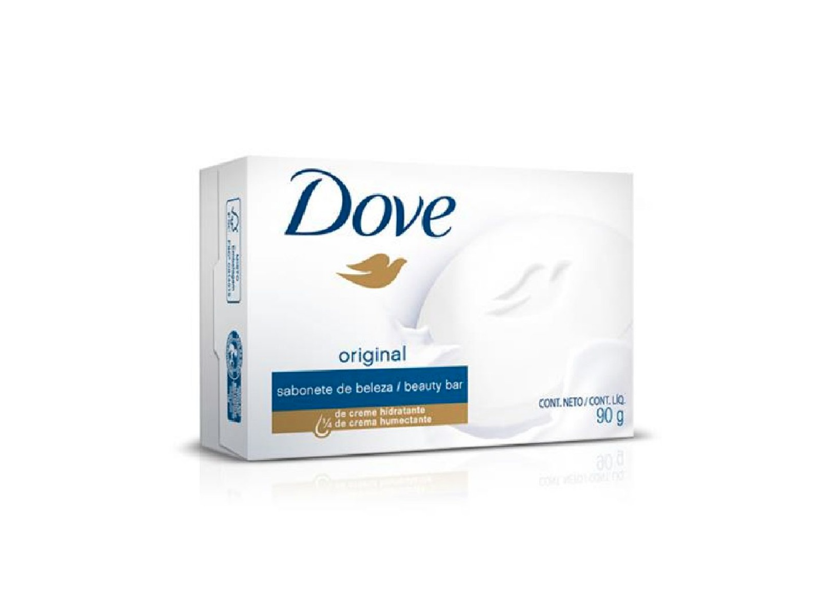 Jabon tocador blanco dove x 90 grs