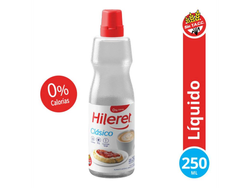 Edulcorante liquido c sacarina hileret pet x 250cc
