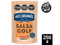 Salsa golf hellmanns doy pack x 250 grs
