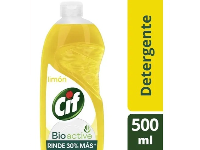 Detergente bioactive limon cif x 500 cc