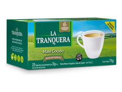 Mate cocido saquitos la tranquera x 25uni