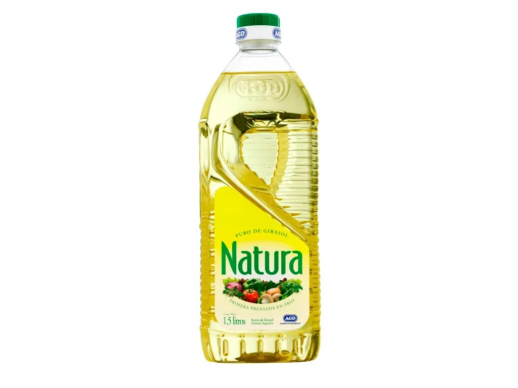 Aceite girasol natura pet x 1.5Lt