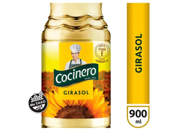 Aceite girasol cocinero pet x 900 cc