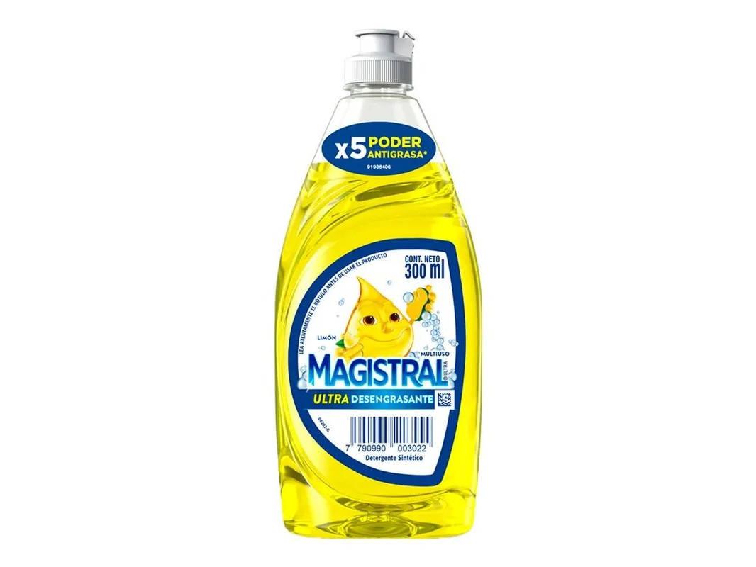 Detergente ultra limon magistral bot x 300 cc