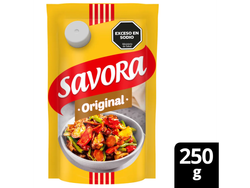 Mostaza original savora doy pack x 250 grs