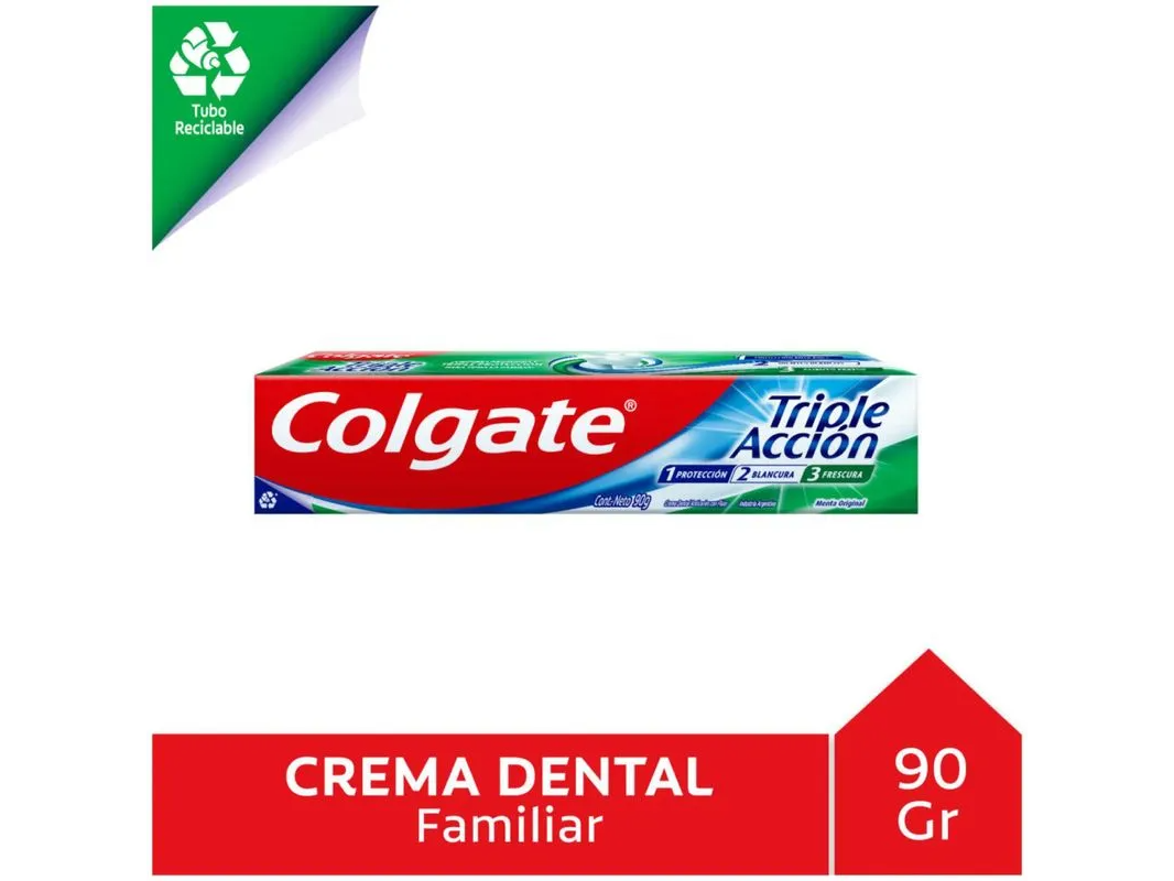 Colgate triple accion x 90 gr