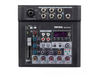 Consola Mixer 5 Canales Bluetooth Usb Phantom Power