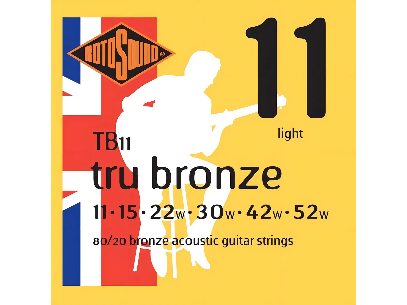 ROTOSOUND TB11  para acústica 011